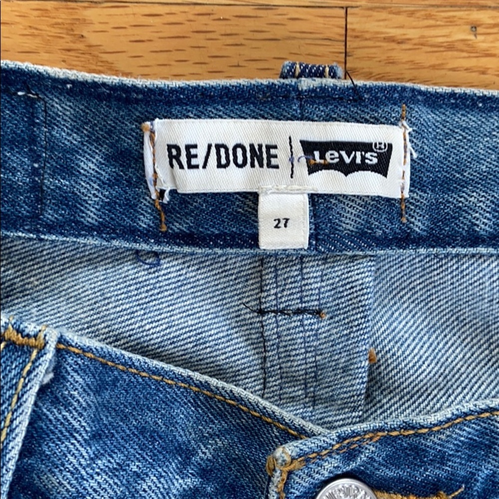 Redone Patchwork Jeans, Vintage Levi’s - image 2